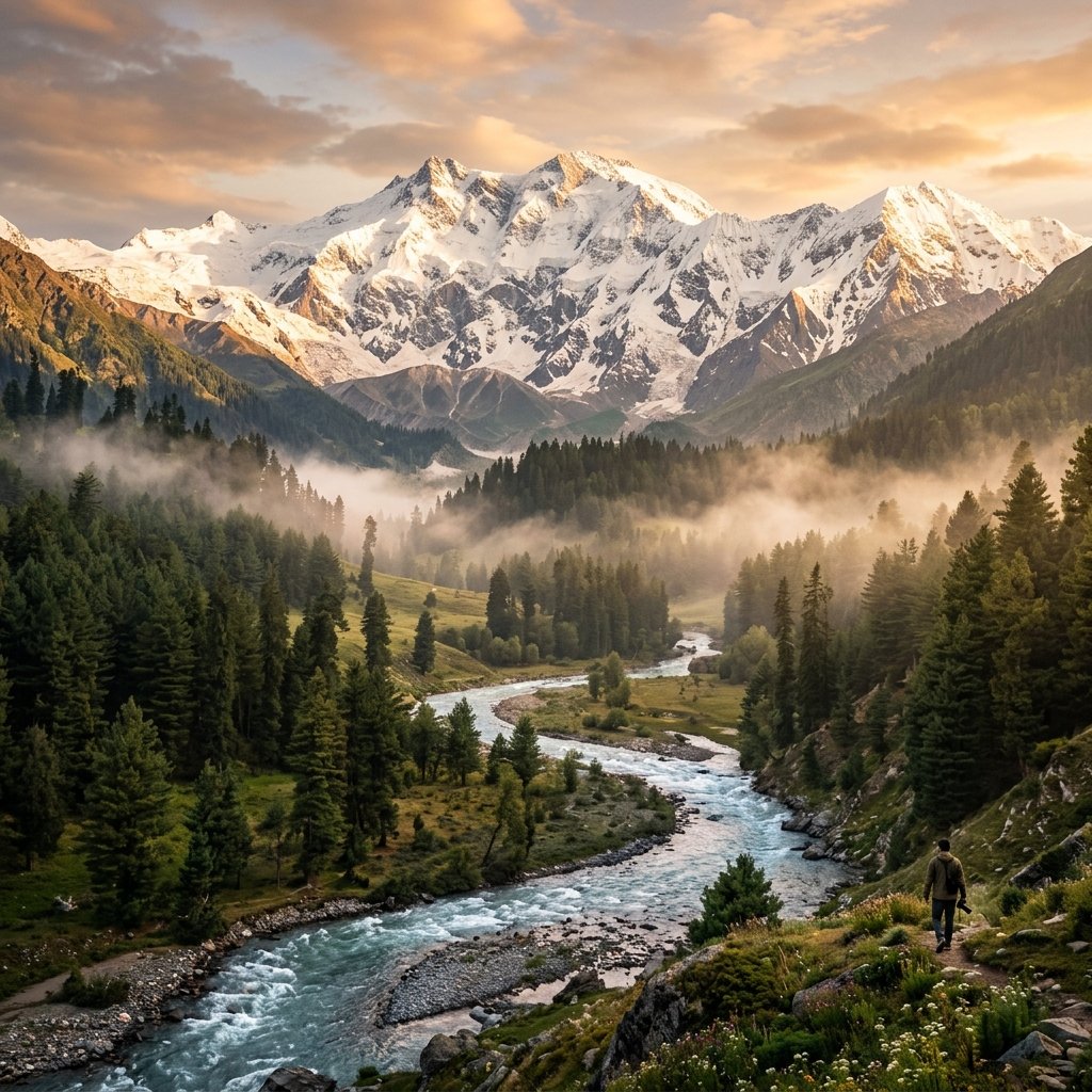 Solang Valley Mountains, Manali